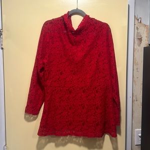 Lane Bryant lace top.